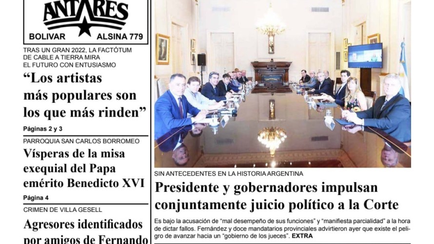 Descargá la edición del 4 de enero