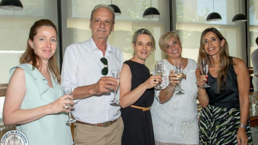 Colegio de Abogados: varios bolivarenses participaron del brindis de fin de año