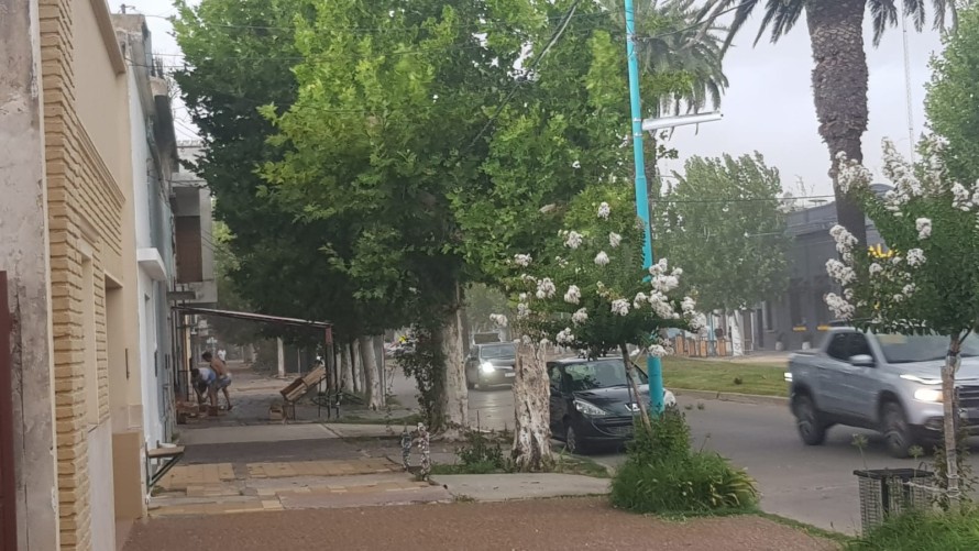 La tormenta afectó el suministro eléctrico en todo el partido