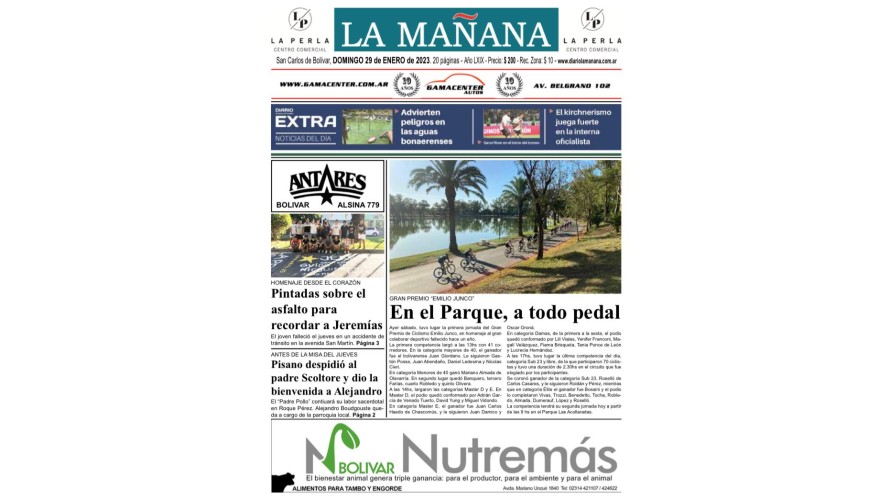 Descargá la edición del 29 de enero