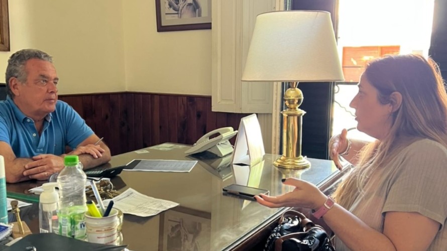 Ana Lisa Leonetti visitó a la consignataria Jorge y Martín de la Serna