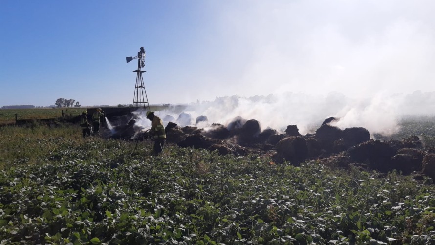 “Estamos al límite, no damos abasto, rogamos que llueva y que la gente tenga precaución”