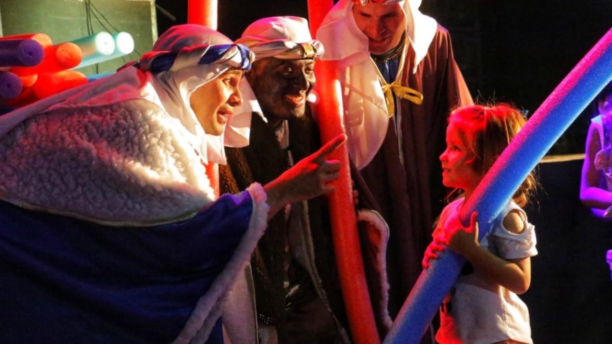 Los Reyes Magos llegaron a Bolívar y las localidades