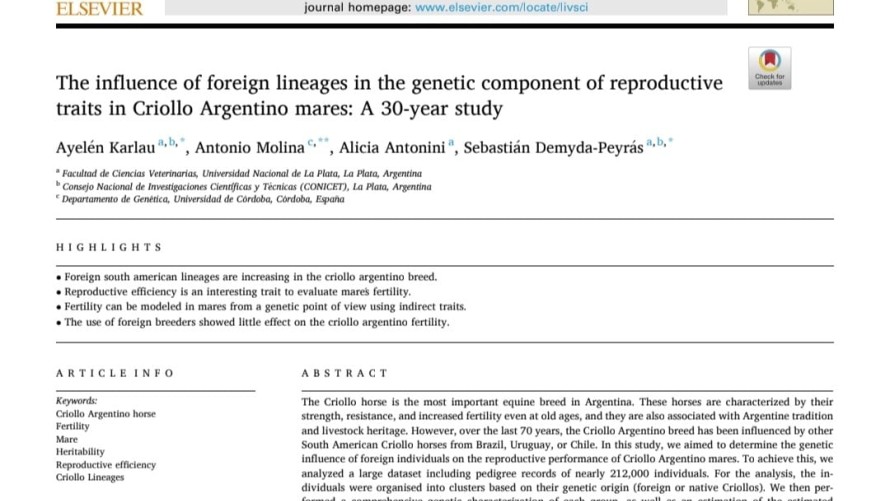 Prestigiosa revista científica publicó la tesis doctoral de una bolivarense