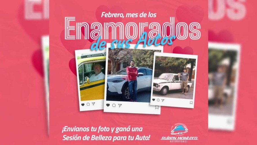 Sortearán dos lavados vehiculares súper artesanales para celebrar el mes de “San Valentín”
