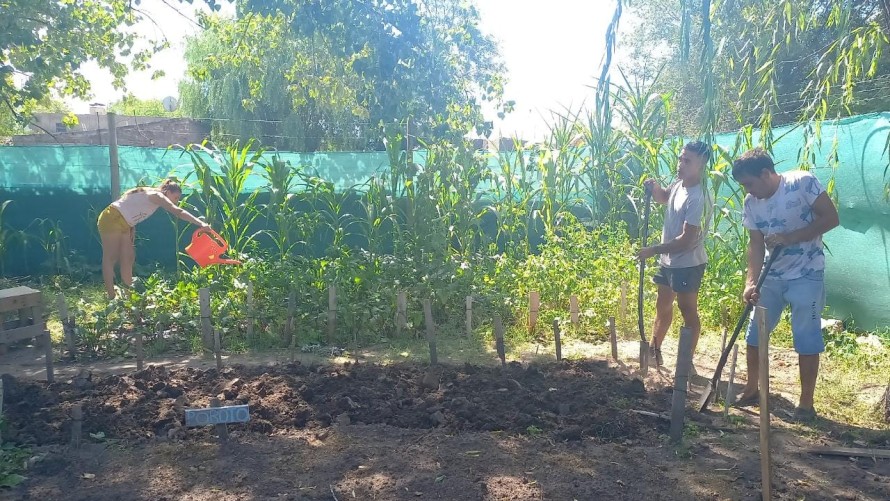 Proyecto comunitario en barrio Palermo, un espacio de inclusión social y capacitación en oficios