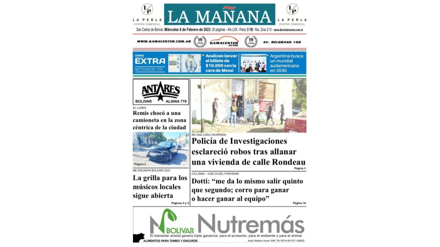 Descargá la edición del 8 de febrero