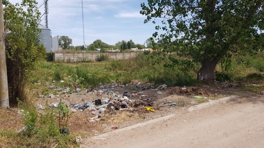 Quemaban basura y las llamas se apoderaron de pastizales