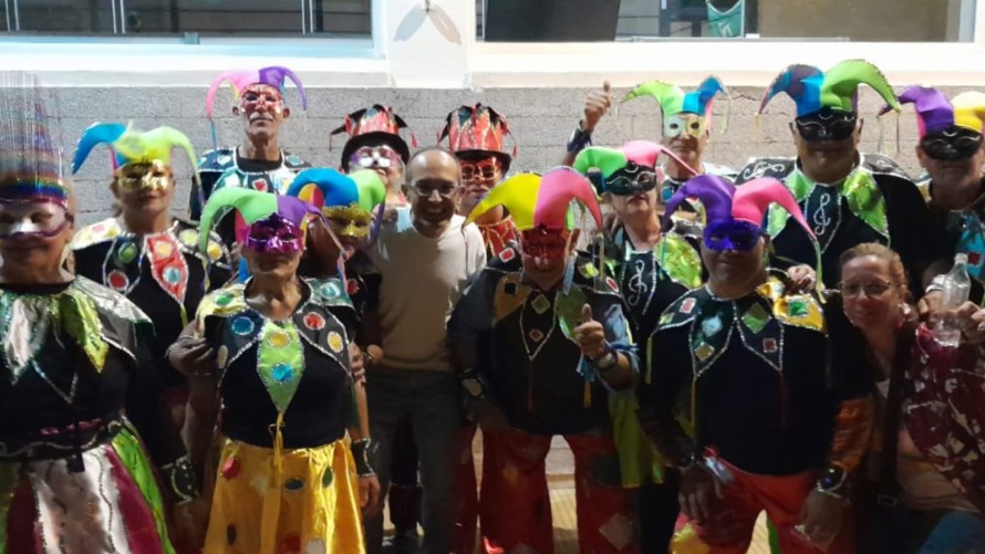 Pisano, presente en las 4 noches de Carnaval