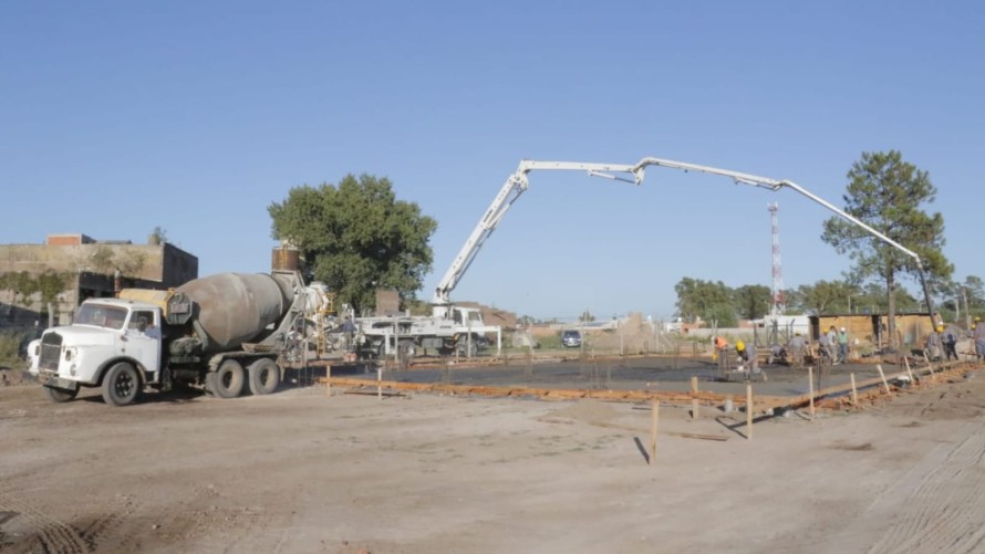 Avanza la obra del nuevo edificio del Instituto 27