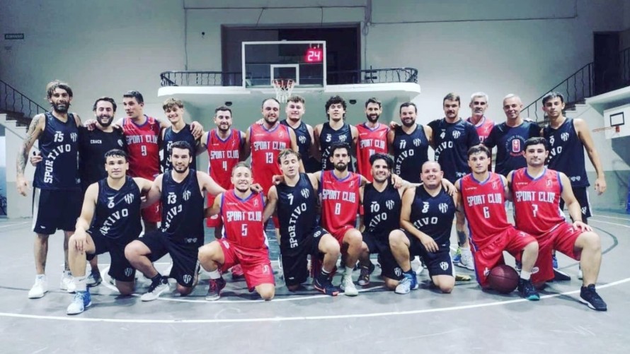 Básquet: Sport Club jugó amistosos en 25 de Mayo