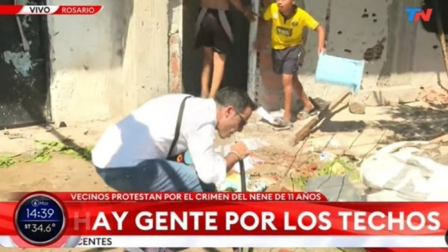 González Prieto se ganó el corazón de las redes con una cobertura histórica en Rosario