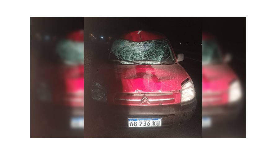 Un ciclista resultó gravemente herido en un accidente en la Ruta 226
