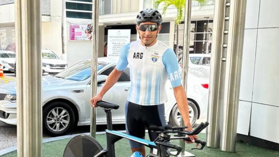 Juan Pablo Dotti larga la crono en el Panamericano