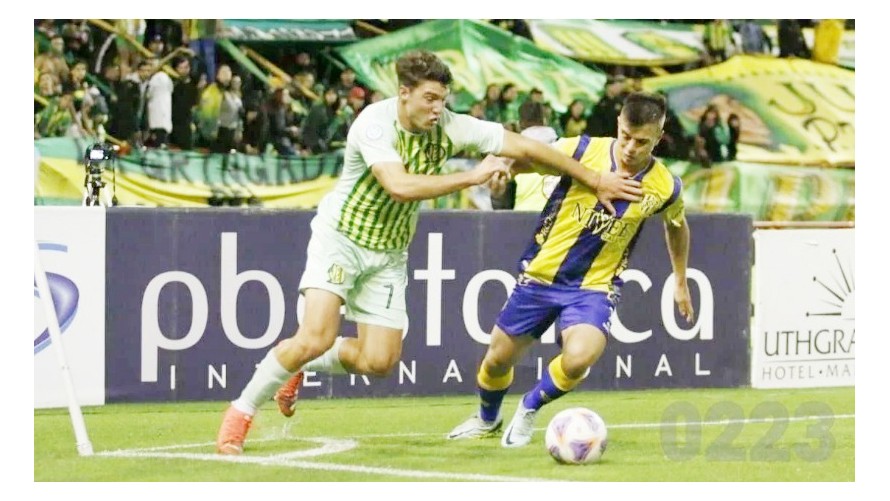 Con el debut de Tomás Bacas en Primera, Villa Dálmine celebró en Campana