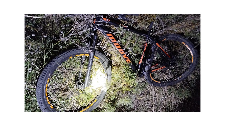 Un ciclista resultó gravemente herido en un accidente en la Ruta 226