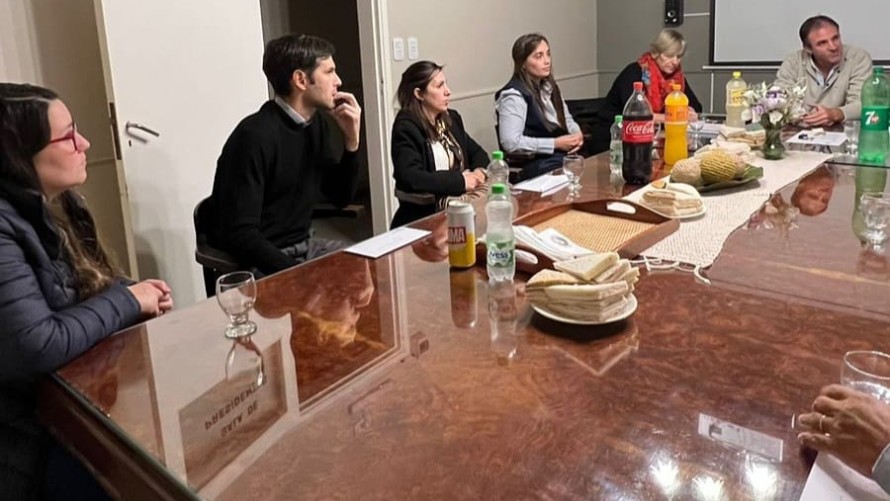 La Sociedad Rural recibió a gerentes de los bancos en la ciudad