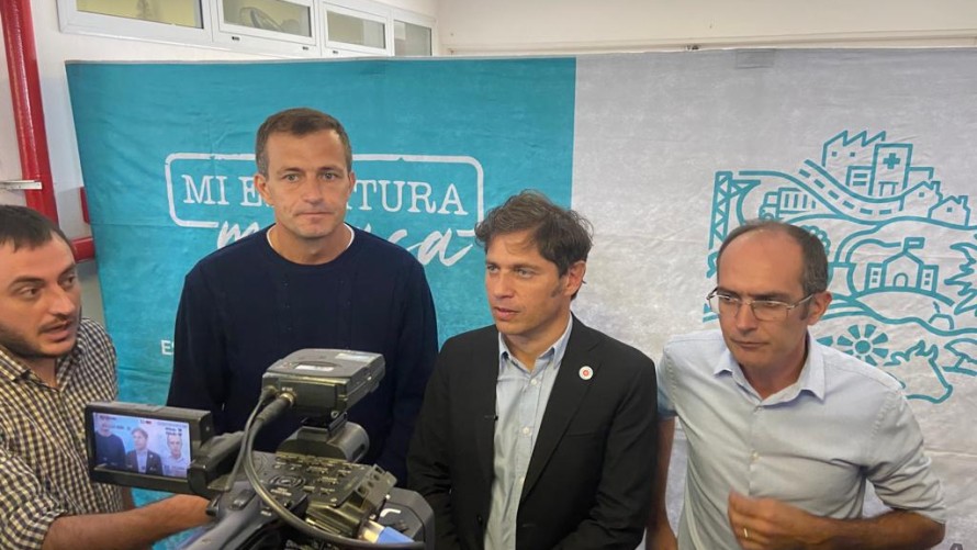 Kicillof vino a Bolívar con tres ministros y un asesor con la premisa de mostrar gestión