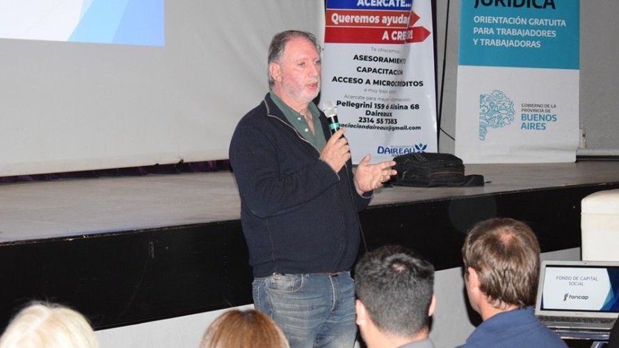 En Daireaux presentaron el programa “Emprendamos”