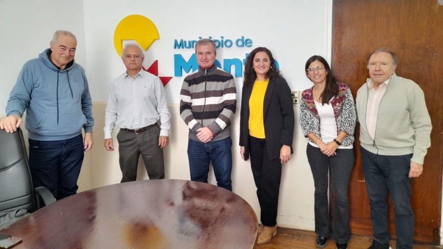 La concejal Emilia Palomino visitó Monte y se reunió con el Intendente José Castro
