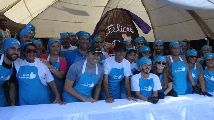 Bolívar festejó Pascuas en el Centro Cívico