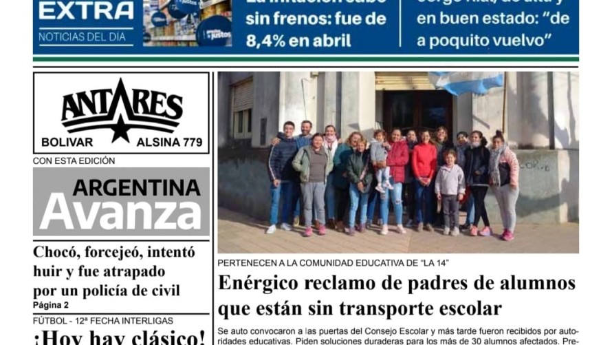 Descargá la edición del 13 de mayo