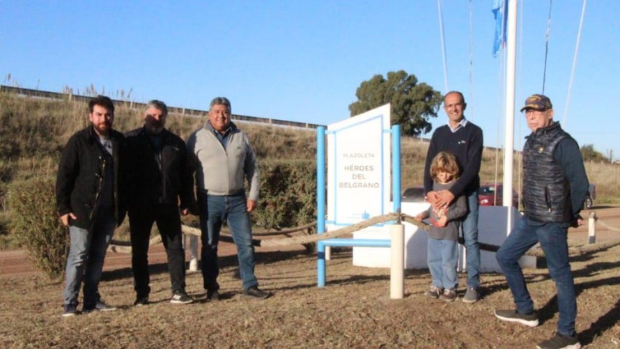 Se realizó el acto aniversario del hundimiento del Belgrano