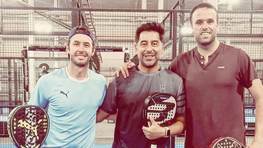 Matías Ortiz comenzó a entrenar a la dupla Méndez - Bueno