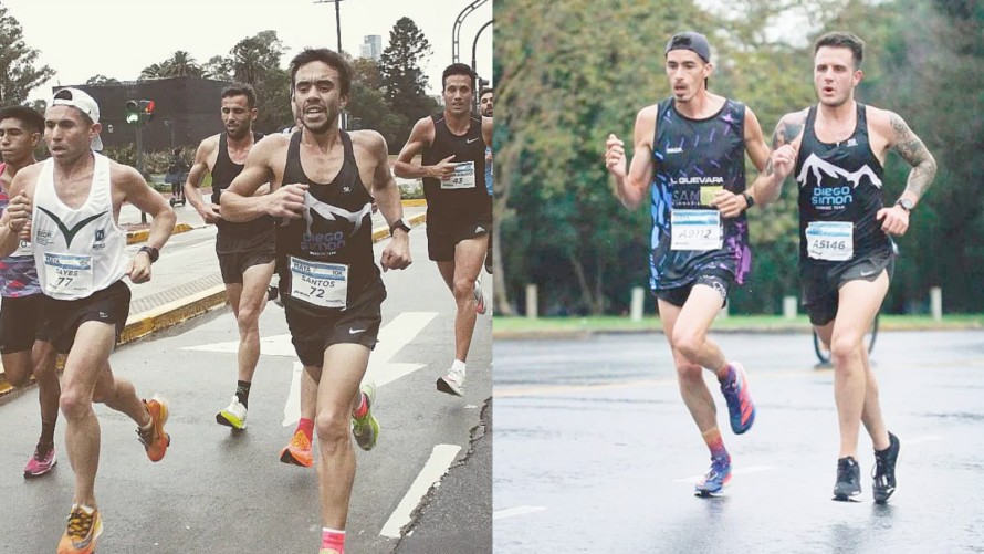 Maxi Costante y Manuel Santos se probaron en la “Carrera Maya”