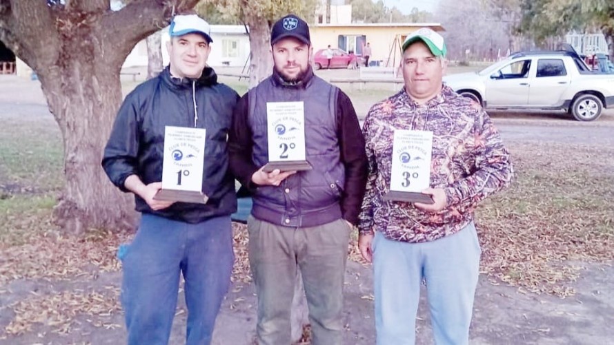 Tomanovich ganó uno de los concursos del campeonato tandilense de pesca