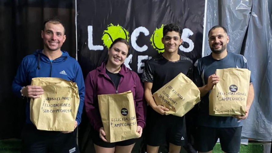 Campeones de la fecha 13º del Circuito Bolivarense de Pádel