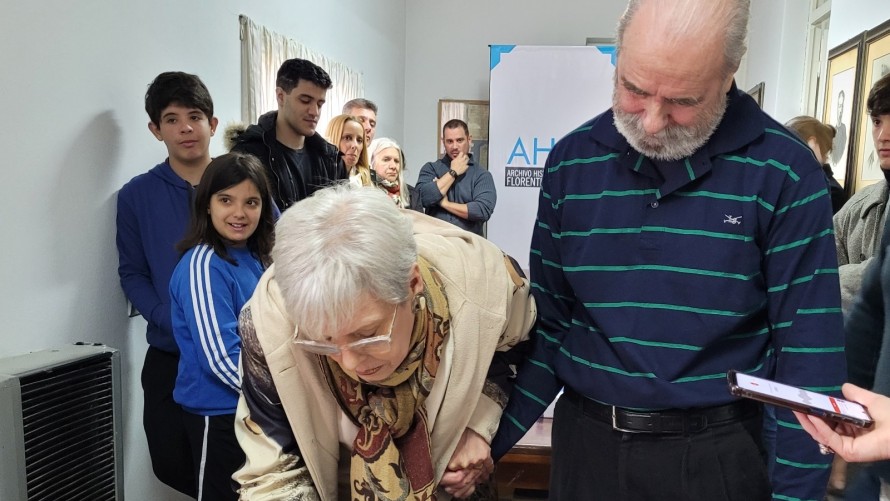 La familia de Efraín Isaac Chaves donó el fondo documental al Archivo Histórico
