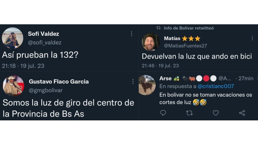 La reacción de las redes ante un imprevisto corte de luz en pleno invierno