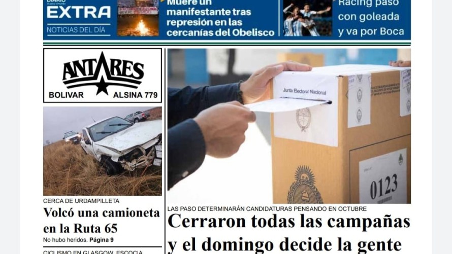 Descargá la edición del 11 de agosto