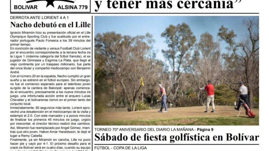 Descargá la edición del 28 de agosto