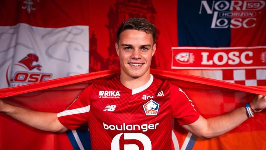 Nacho Miramón hizo su debut oficial con el Lille de Francia