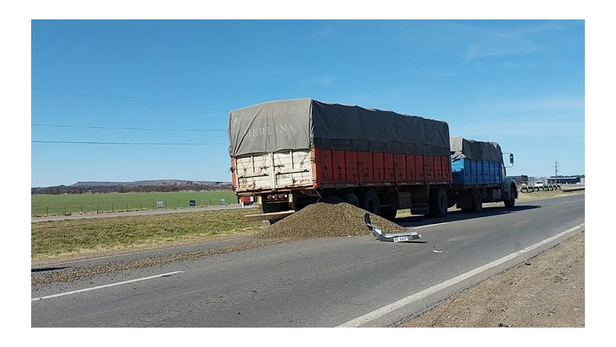 Ruta 226: murió el conductor de una camioneta al chocar con un camión
