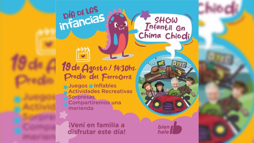 Hale celebra el Día del Niño con el show de Chima Chiodi
