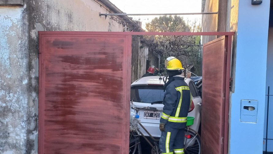 Se generó un incendio en la casa de un acumulador compulsivo
