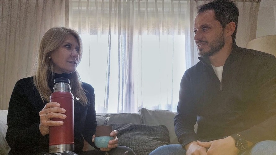 Martín Endere y Alejandra Lordén trabajan en conjunto de cara a las elecciones de octubre