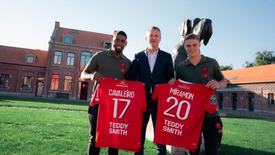 Ignacio Miramón fue presentado oficialmente como nuevo jugador del Lille