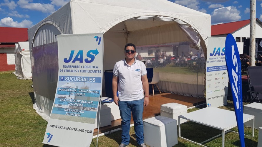 JAS, una logística de Bahía Blanca que eligió Bolívar por razones estratégicas