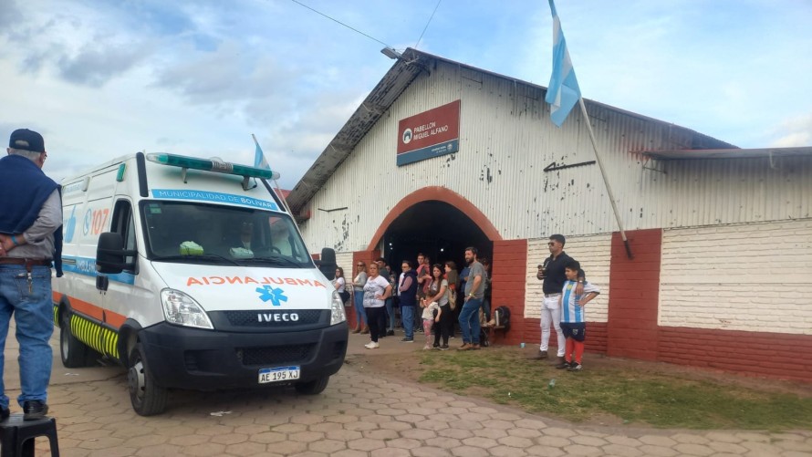 Jinete sufrió un accidente y fue hospitalizado por prevención