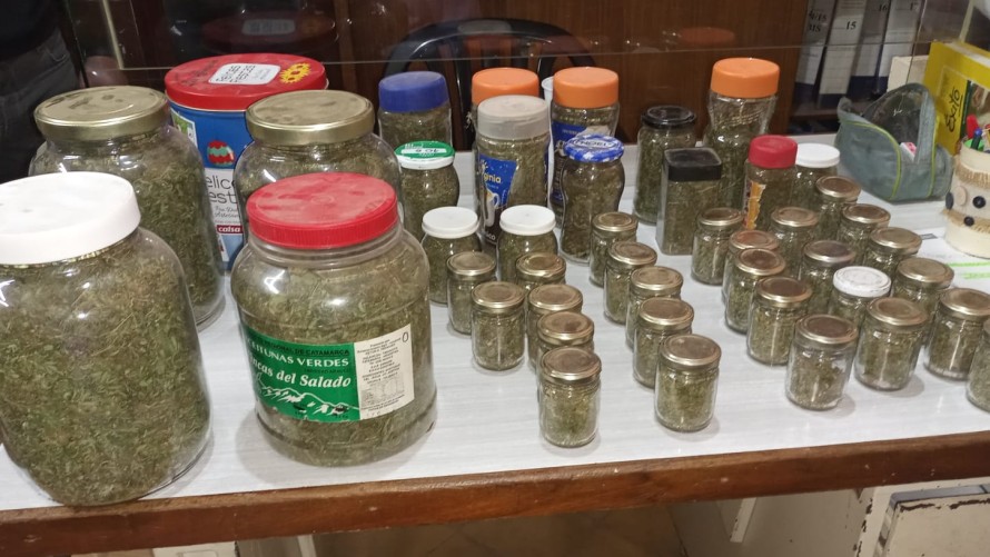Múltiples allanamientos por drogas culminaron con la aprehensión de dos imputados