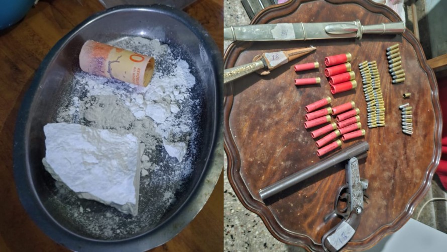 Múltiples allanamientos por drogas culminaron con la aprehensión de dos imputados