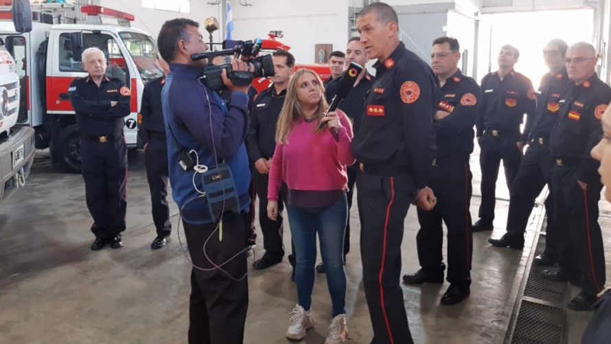 Paula Bernini, periodista de TN, estuvo en Bolívar y quedó "atrapada" por su gente
