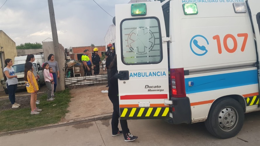 Asistieron a un hombre con problemas de salud en el barrio Vivanco