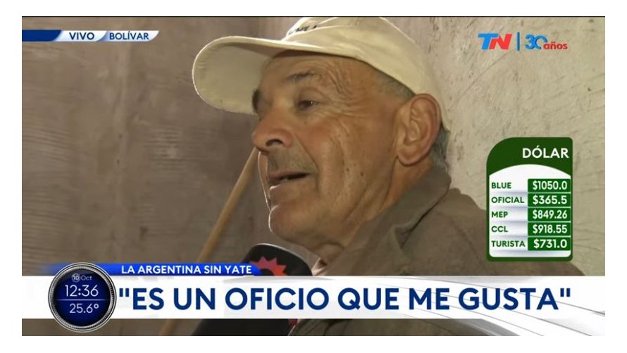 Bolivarenses rescatados por TN como ejemplos de trabajo honrado