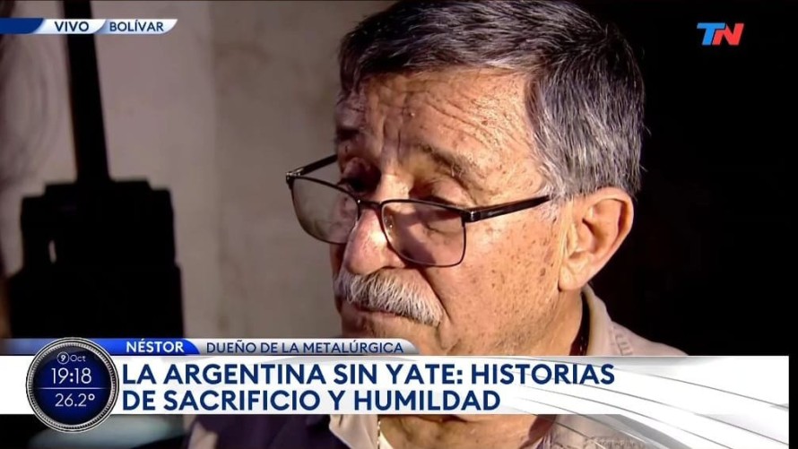 Bolivarenses rescatados por TN como ejemplos de trabajo honrado