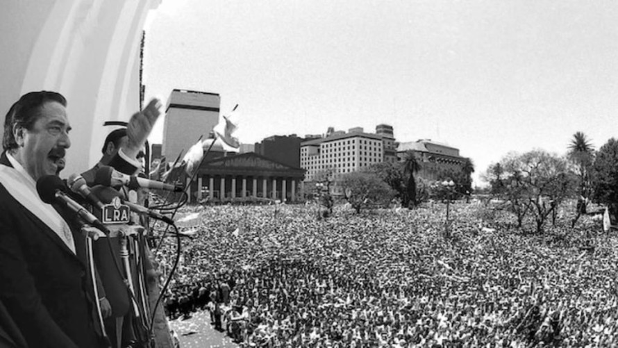 40 años de Democracia: del Golpe Militar al triunfo y la asunción de Alfonsín